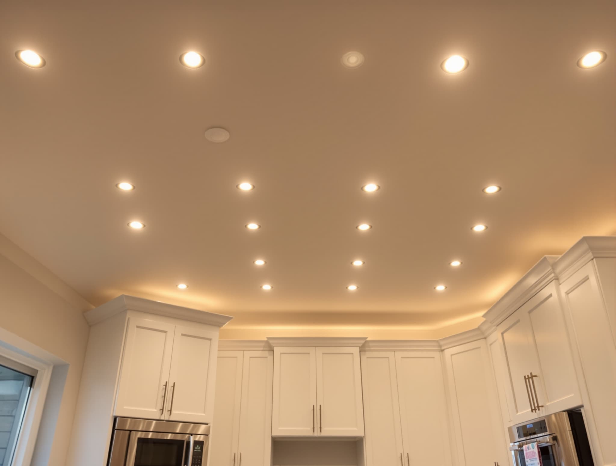Kitchen Recessed Lighting in Farmingdale - after